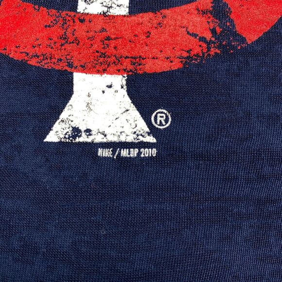 Minnesota Twins Hoodie Girls XL (16-18) Blue Nike Logo MLB Baseball Short Sleeve - Picture 8 of 13